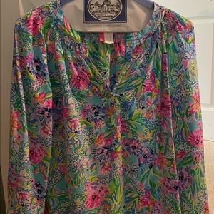 Lilly Pulitzer Elisa Blouse